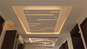 Wooden False Ceiling Design in Bailey Road