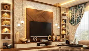 TV Unit Interior Design in Sri Krishna Puri Boring Road Patna