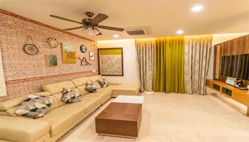 Luxary Living Room Interior Design in Boring Road Patna